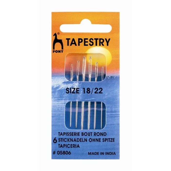 Set Agujas para Bordar Pony Tapestry 18/22