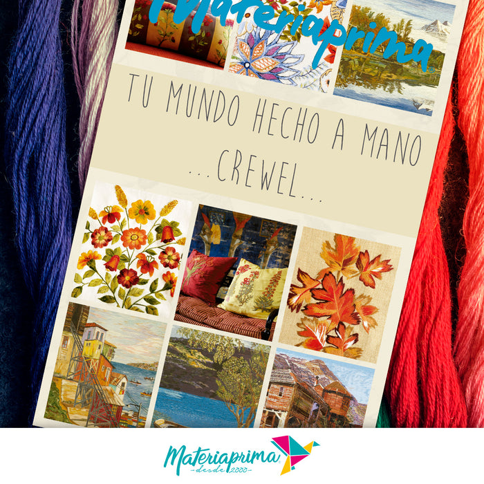 Tu Mundo Hecho a Mano Crewel - Digital