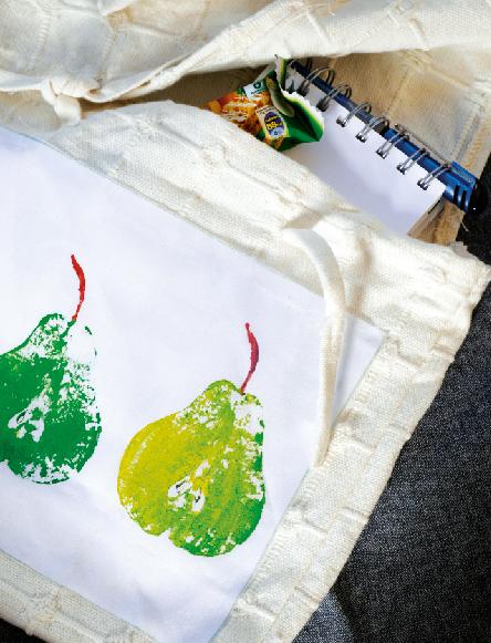 Bolso con Estampado Natural