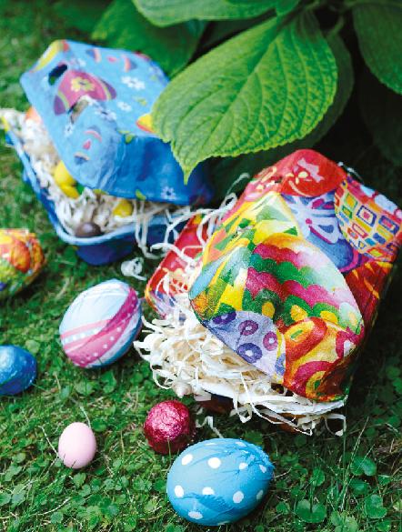 Caja para Huevitos de Pascua