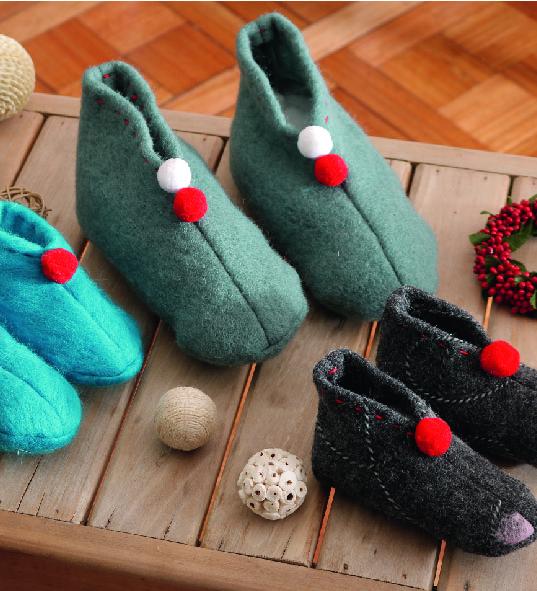 Pantuflas de Fieltro