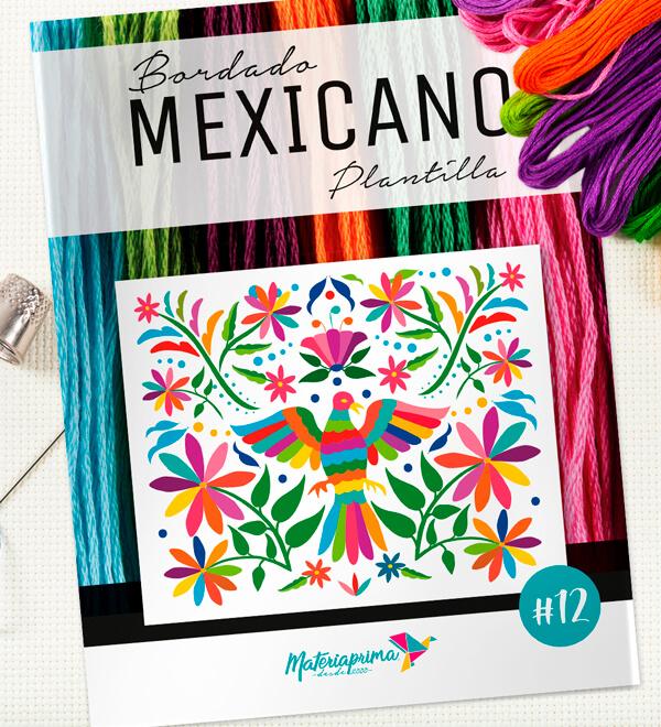Patrón Bordado Mexicano N°12