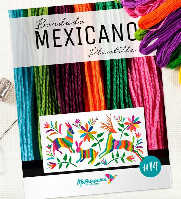 Patrón Bordado Mexicano N°14