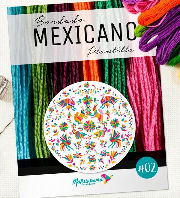 Patrón Bordado Mexicano N°2