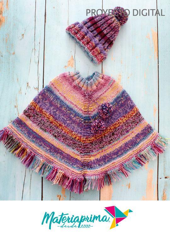 Poncho con Gorro