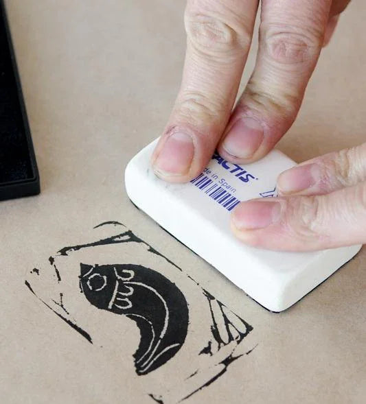 Timbres con Goma de Borrar
