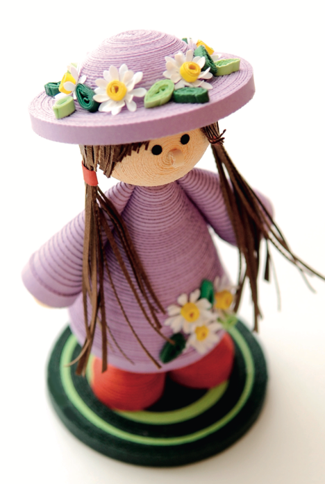 Muñequita Filigrana 3D