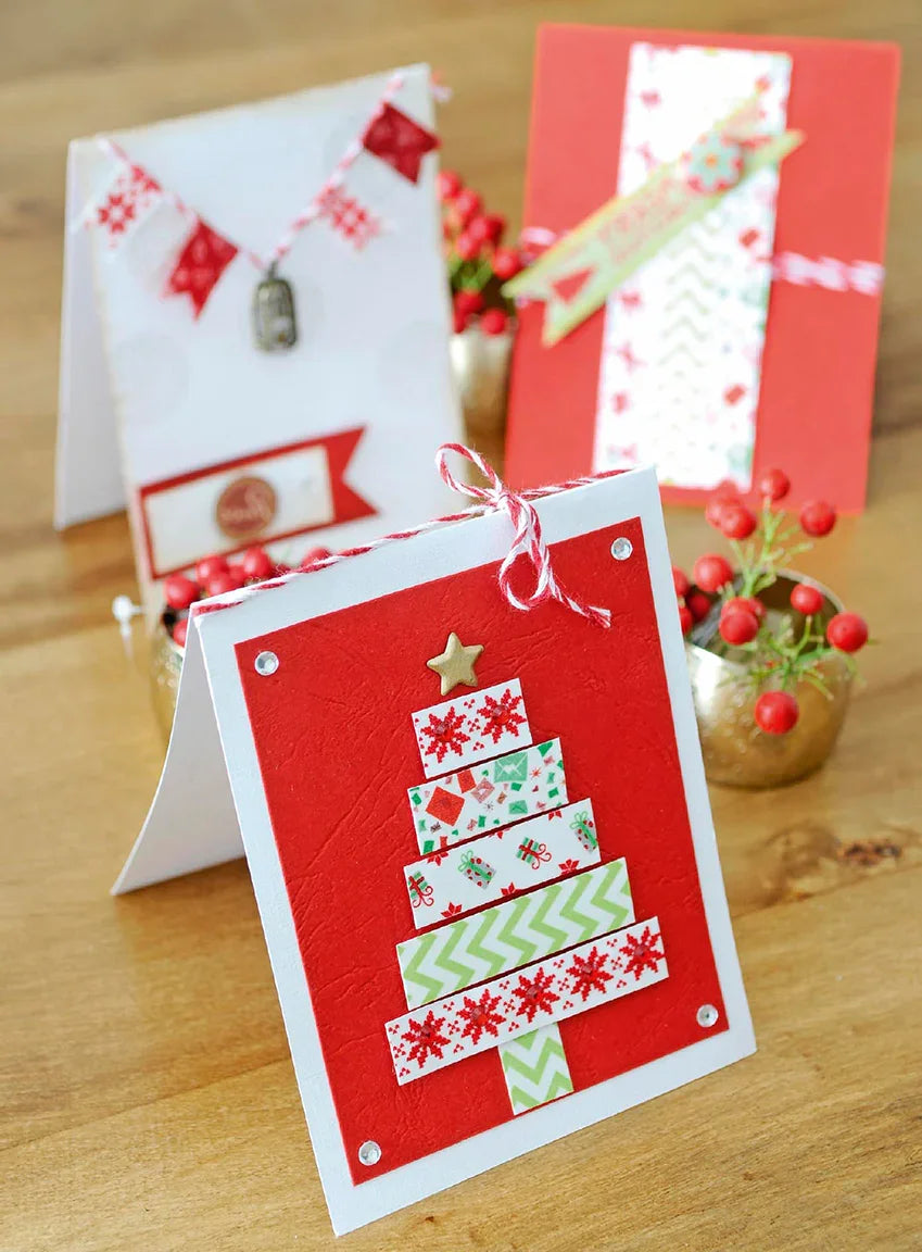 Tarjeta con Árbol de Navidad