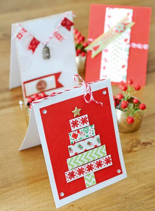 Tarjeta con Árbol de Navidad