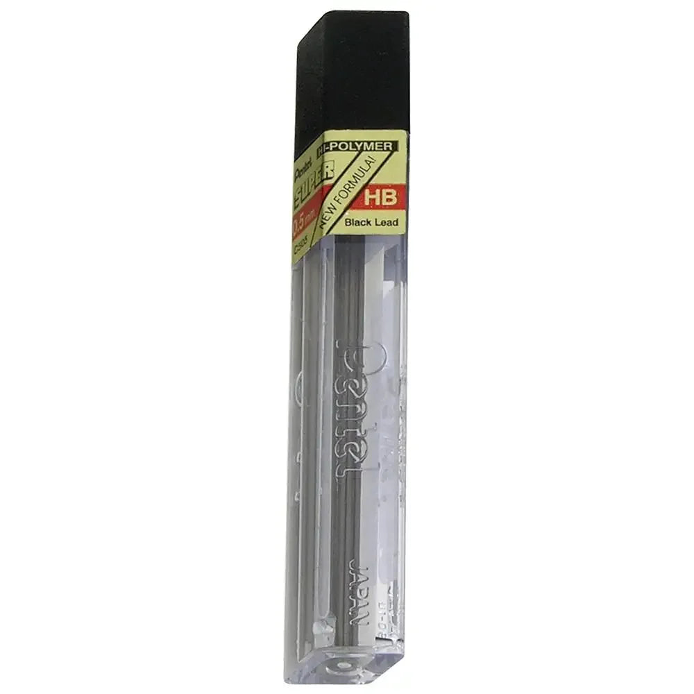 12 Mina 0,5mm. Grado HB Pentel