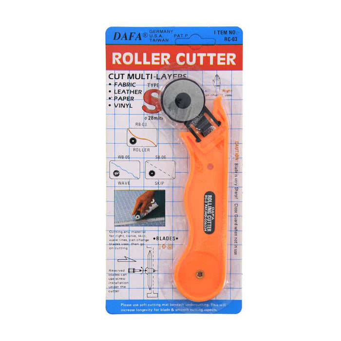 ROLLER CUTTER MINI 28 MM, RC-03, CURVED