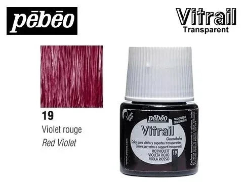 Vitrail pintura cristal y cerámica Pebeo 45 ml.