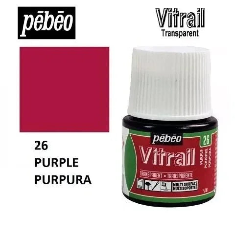 Vitrail pintura cristal y cerámica Pebeo 45 ml.