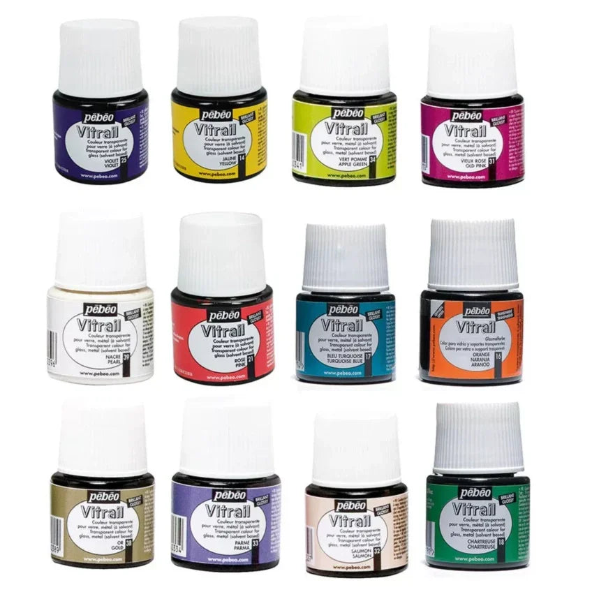 Vitrail pintura cristal y cerámica Pebeo 45 ml.