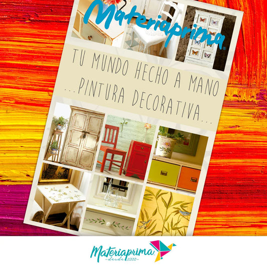 Tu Mundo Hecho a Mano Pintura Decorativa - Digital