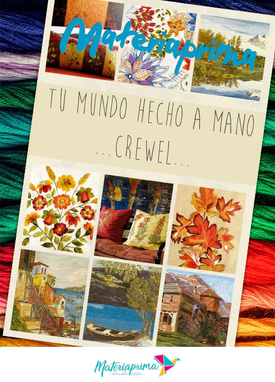 Tu Mundo Hecho a Mano Crewel - Digital