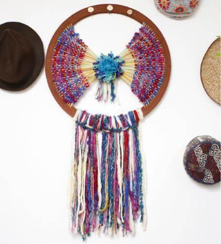 Atrapasueños en Telar de Aros