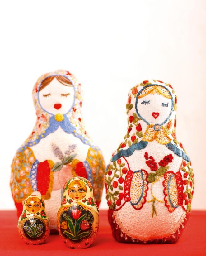 Bordando una Matrioshka