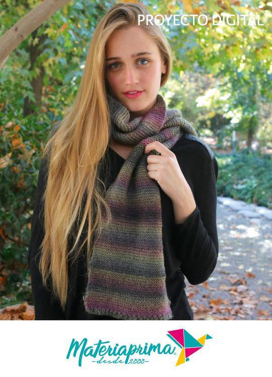 Bufanda Jaspeada