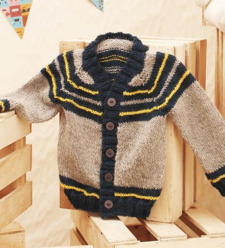 Bebé Varón Chaleco Tejido A Palillo Para Bebe Recien Nacido