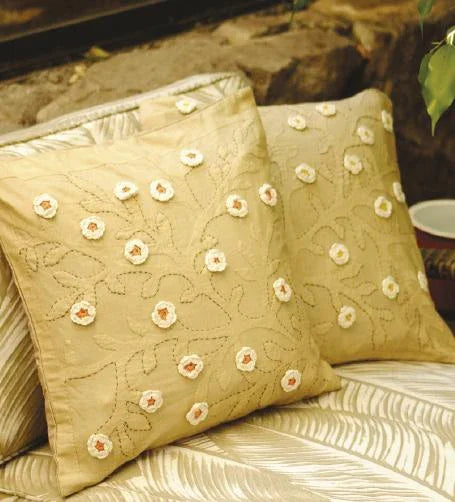 Cojines Quilt y Crochet