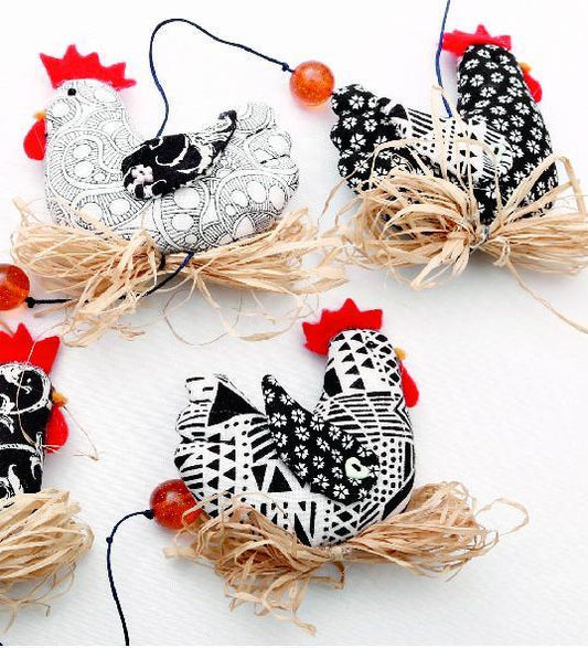 Cuelga con Gallinas
