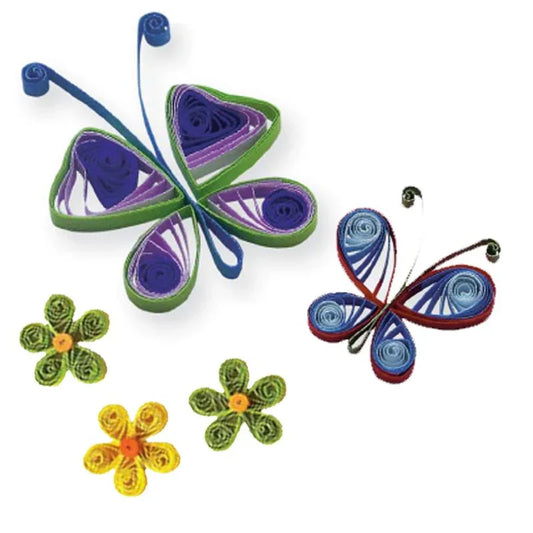 Filigrana de Papel, Conjunto de Mariposas