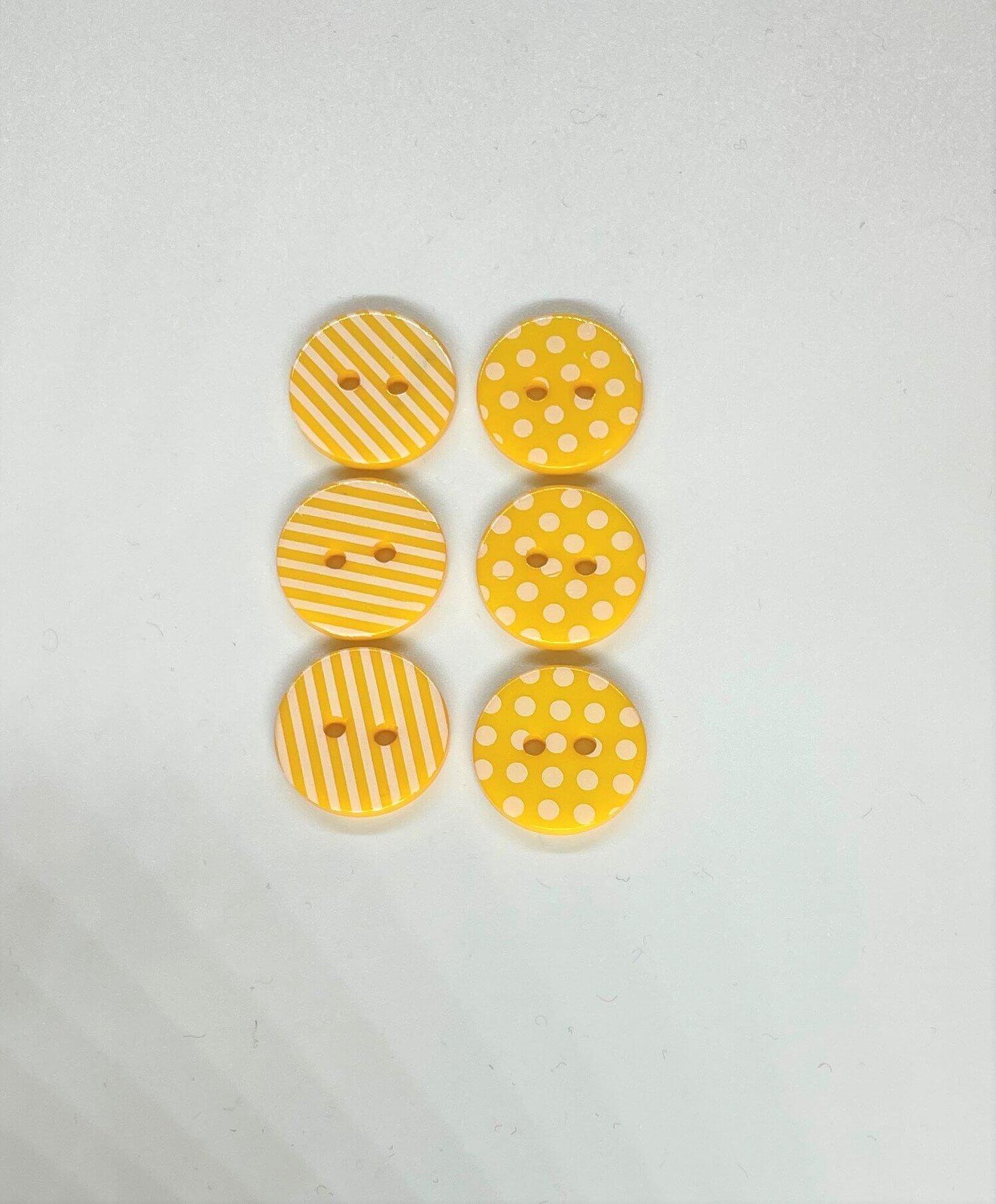 25- Botones Líneas y Puntos en Amarillo