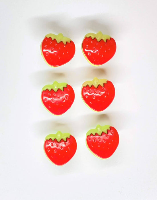 31- Botones Mini Frutillas