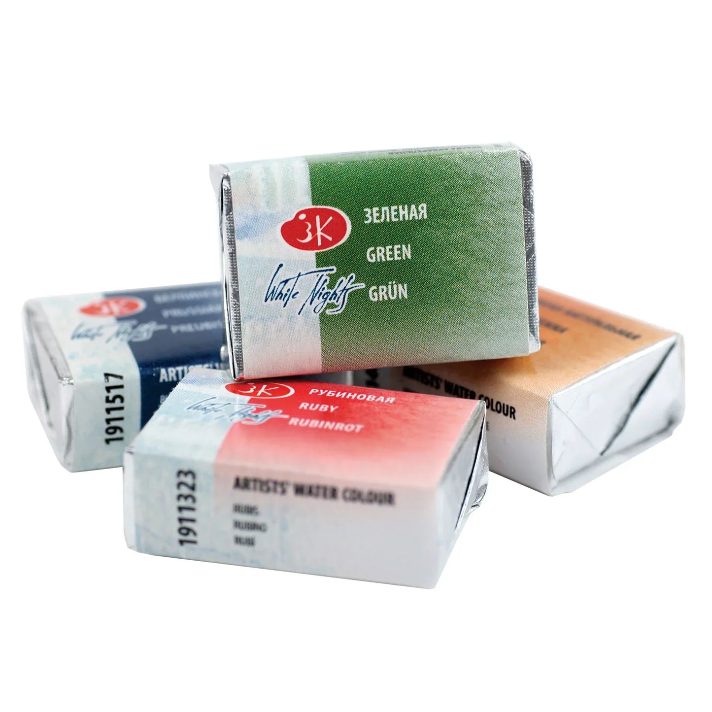 Pastilla acuarela White Nights 1/2 Pan