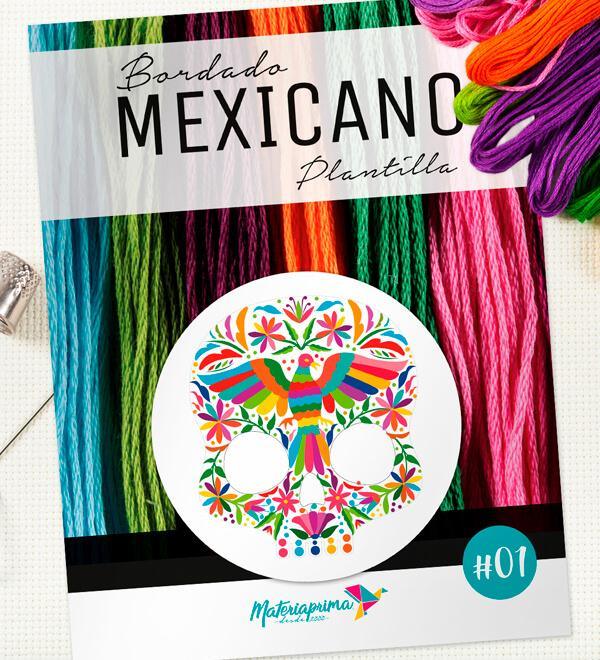 Patrón Bordado Mexicano N°1