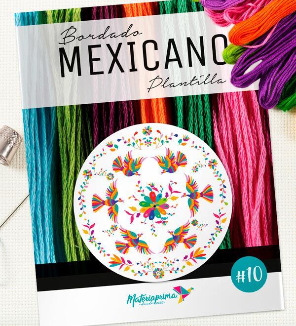Patrón Bordado Mexicano N°10