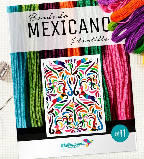 Patrón Bordado Mexicano N°11