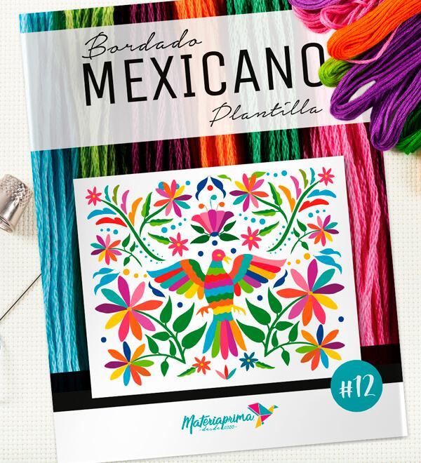 Patrón Bordado Mexicano N°12