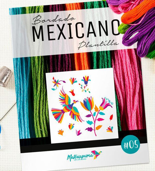 Patrón Bordado Mexicano N°5