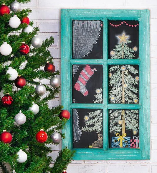 Ventana con Pintura Pizarra