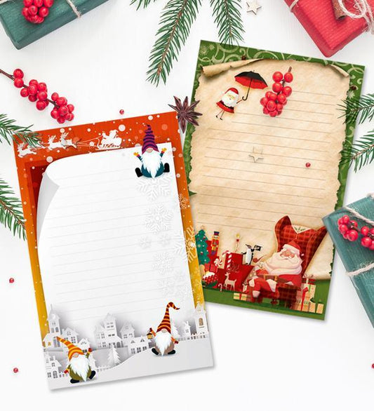 Esquelas para Pintar Cartas al Viejito Pascuero